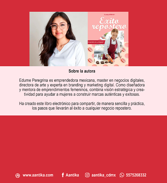 Éxito Repostero en 4 Etapas